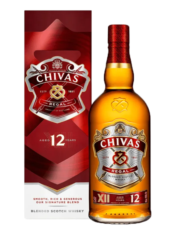 Rượu Chivas 12 700ML Phiên bản mới nhất