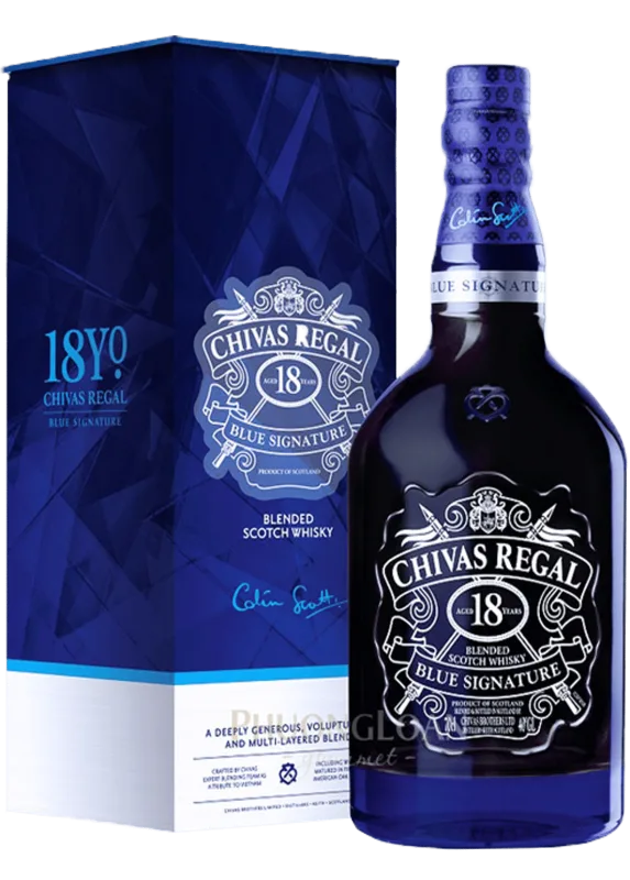 Rượu Chivas 18 Blue 700ML Phiên bản mới nhất