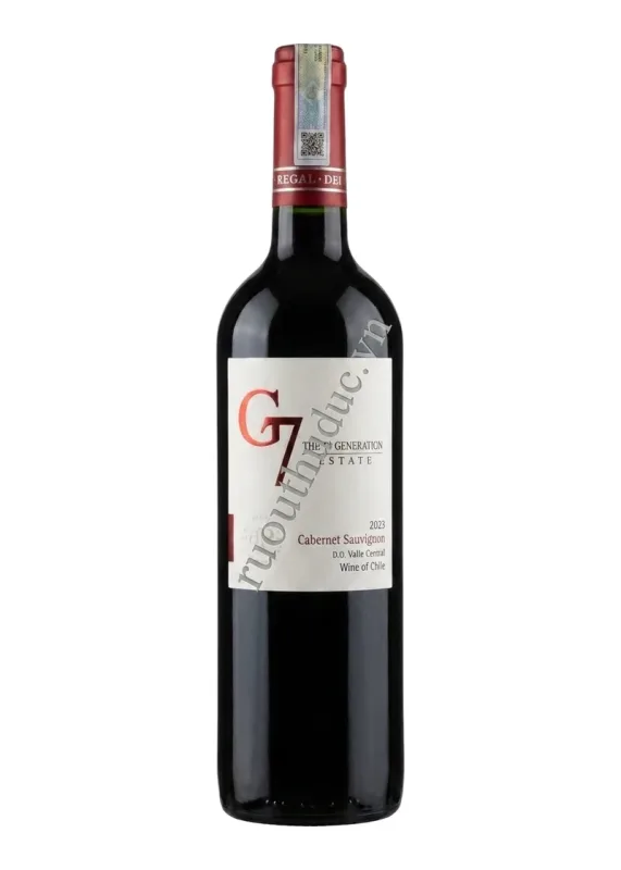 Rượu Vang G7 Chile Cabernet Sauvignon 750ML