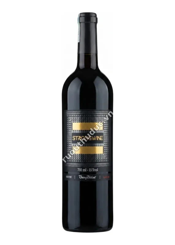 Vang Đà Lạt Strong Red Wine 750ML